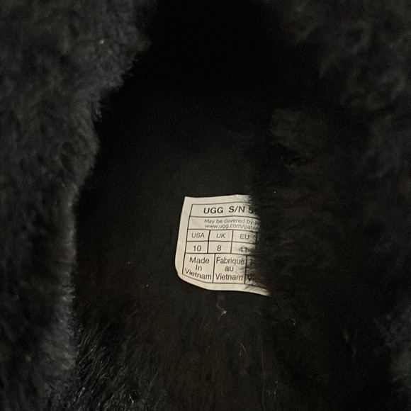 NWOT UGG Black Scuffette Size 10 - Picture 3 of 4